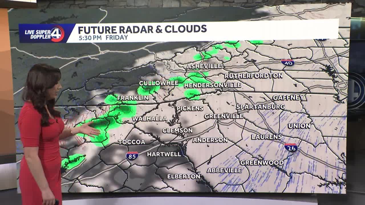 Rain possible this morning