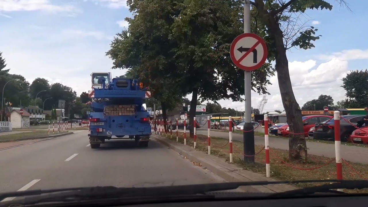 Krosno; skrzyżowanie na Legionów