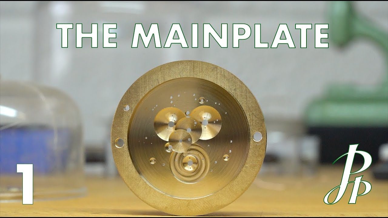 The Mainplate - Making A Tourbillon Wristwatch