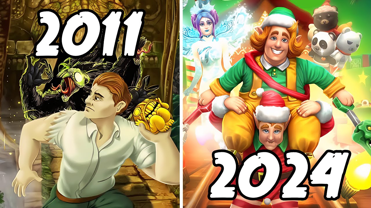 Evolution of Temple Run All Trailers (2011-2024)
