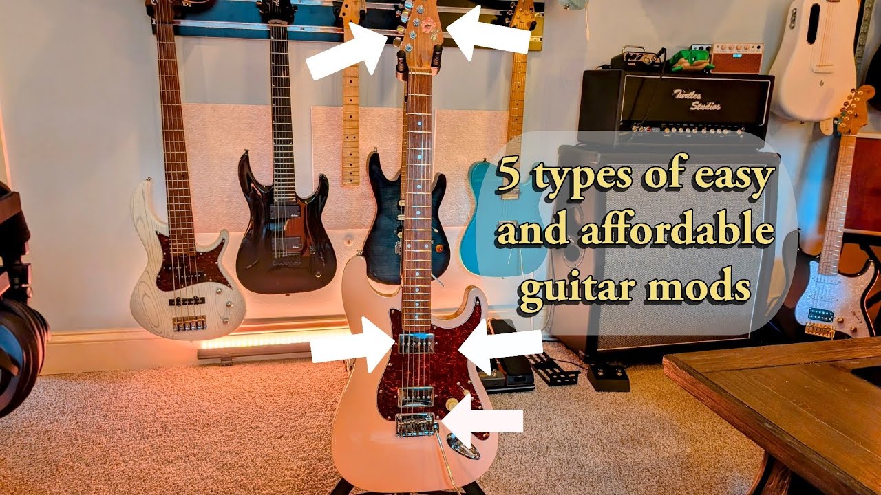 5 easy and affordable guitar modifications
