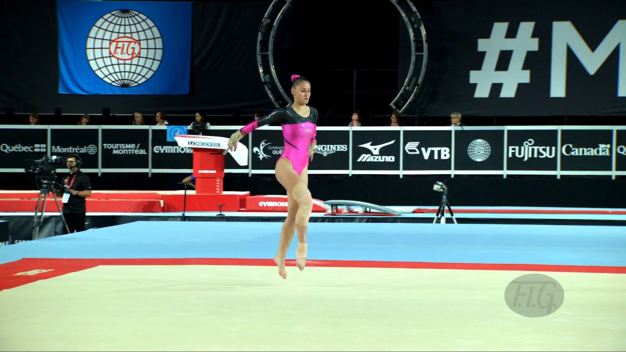 GEORGIEVA Pamela (BUL) - 2017 Artistic Worlds, Montréal (CAN) - Qualifications Floor Exercise