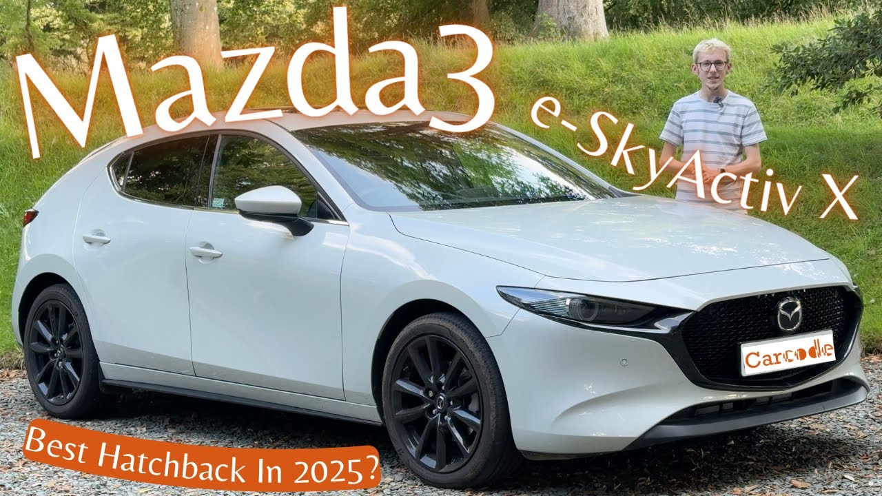 Mazda3 e-SkyActiv X Review 2025, Can It Win Over A Golf Owner? (UK)(4K) | Carcode
