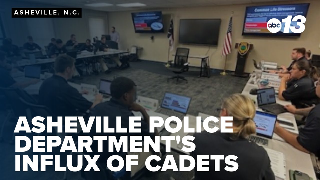 Asheville Police Department's influx of cadets