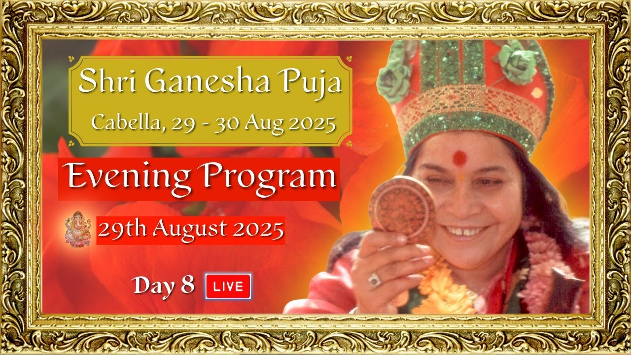 Shri Ganesha Puja 2025 | Announcements & Music Program | Cabella, Friday 29th August 2025