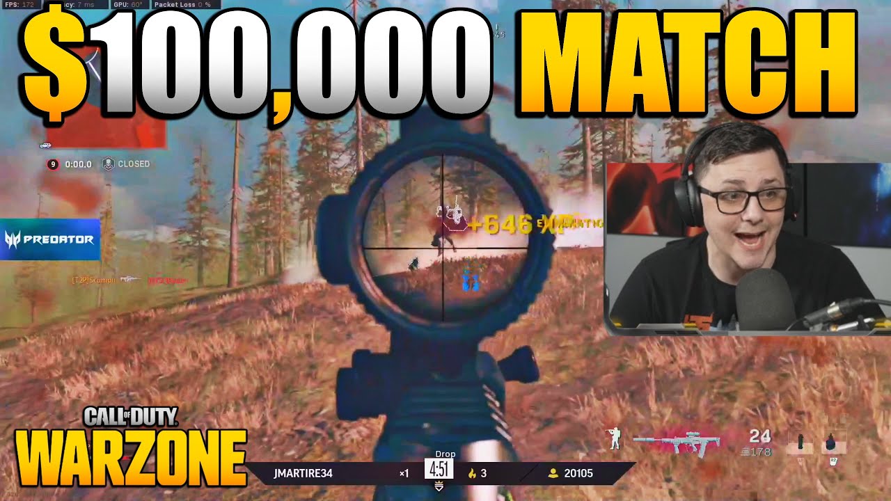 Greatest Solo Match in Warzone History | How Scump Won $100k in One Match (Breakdown/Reaction)