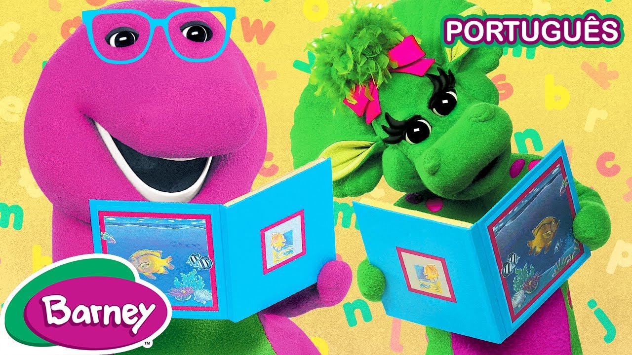 Eu Amo Ler | Leitura e Escrita para Crianças | Barney e seus Amigos