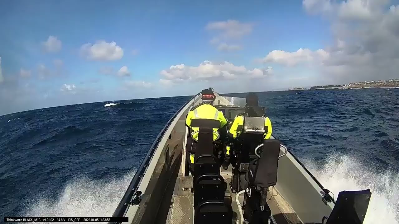 RIB OPERATION IN HIGH WAVES