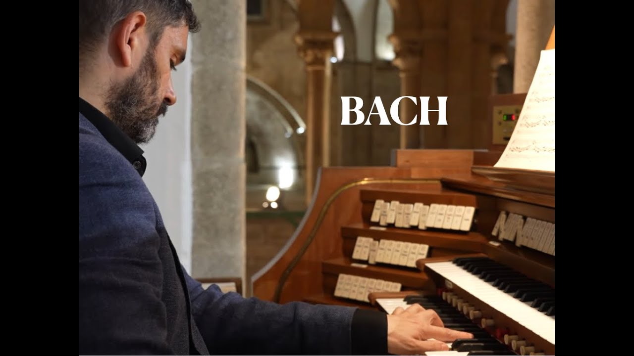Bach en la Catedral de Santiago. Wenn wir in höchsten Nöten sein BWV 641 Fernando Buide