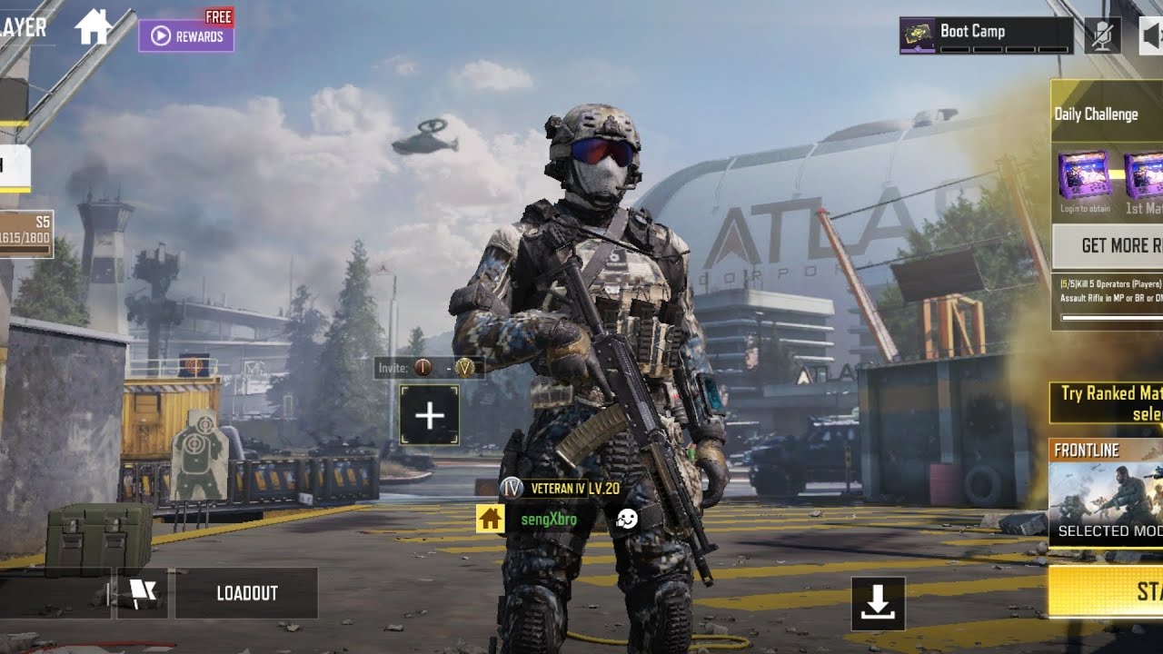 COD Mobile Gameplay/4 finger full gyro play with @sengXbro/COD Mobile on OnePlus Nord CE 5