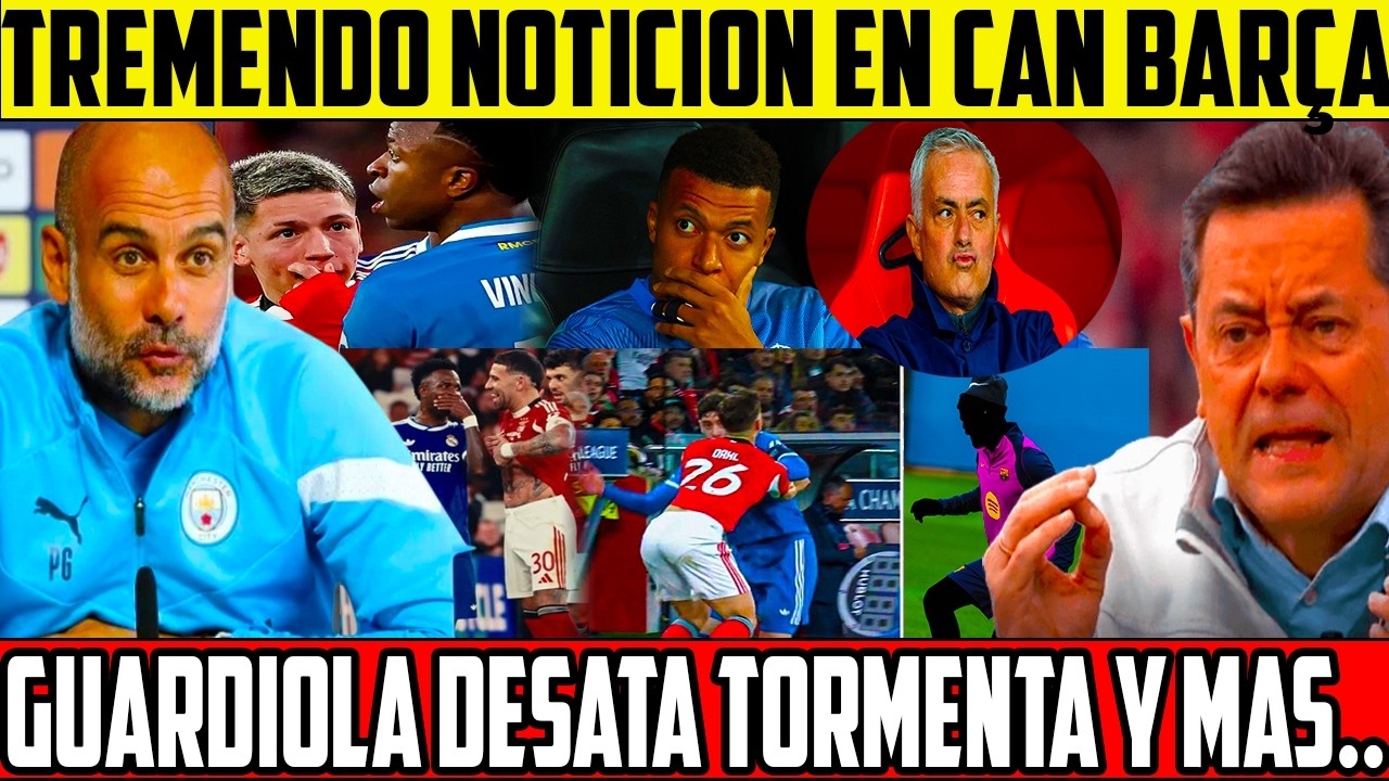 💥TREMENDO NOTICION EN EL BARÇA, GUARDIOLA DESTRUYE A... RONCERO ENLOQUECE Y MAS....💣