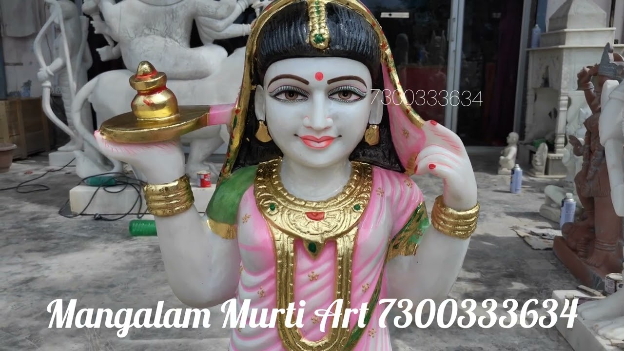 माजीसा भटियानी मार्बल मूर्ति Majisa Bhatiyani marble murti📞7300333634#majisa_bhatiyani #majisastatus