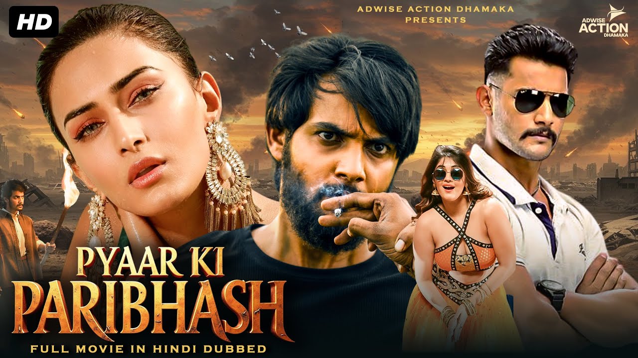 ''PYAAR KI PARIBHASHA'' | Full South Romantic Movie in Hindi Dubbed | Full Rowdy Action Movie.