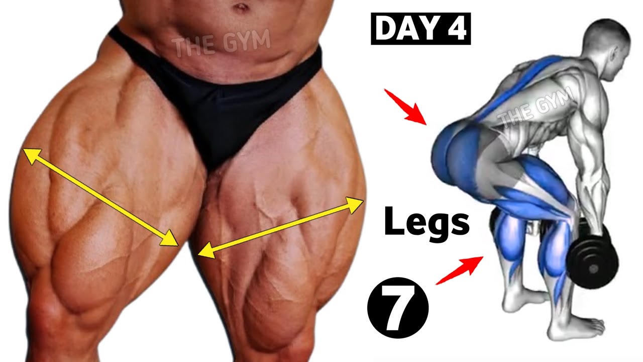 Day 4 Complete Leg Workout | Full Muscle Building (Beginner to Advanced)