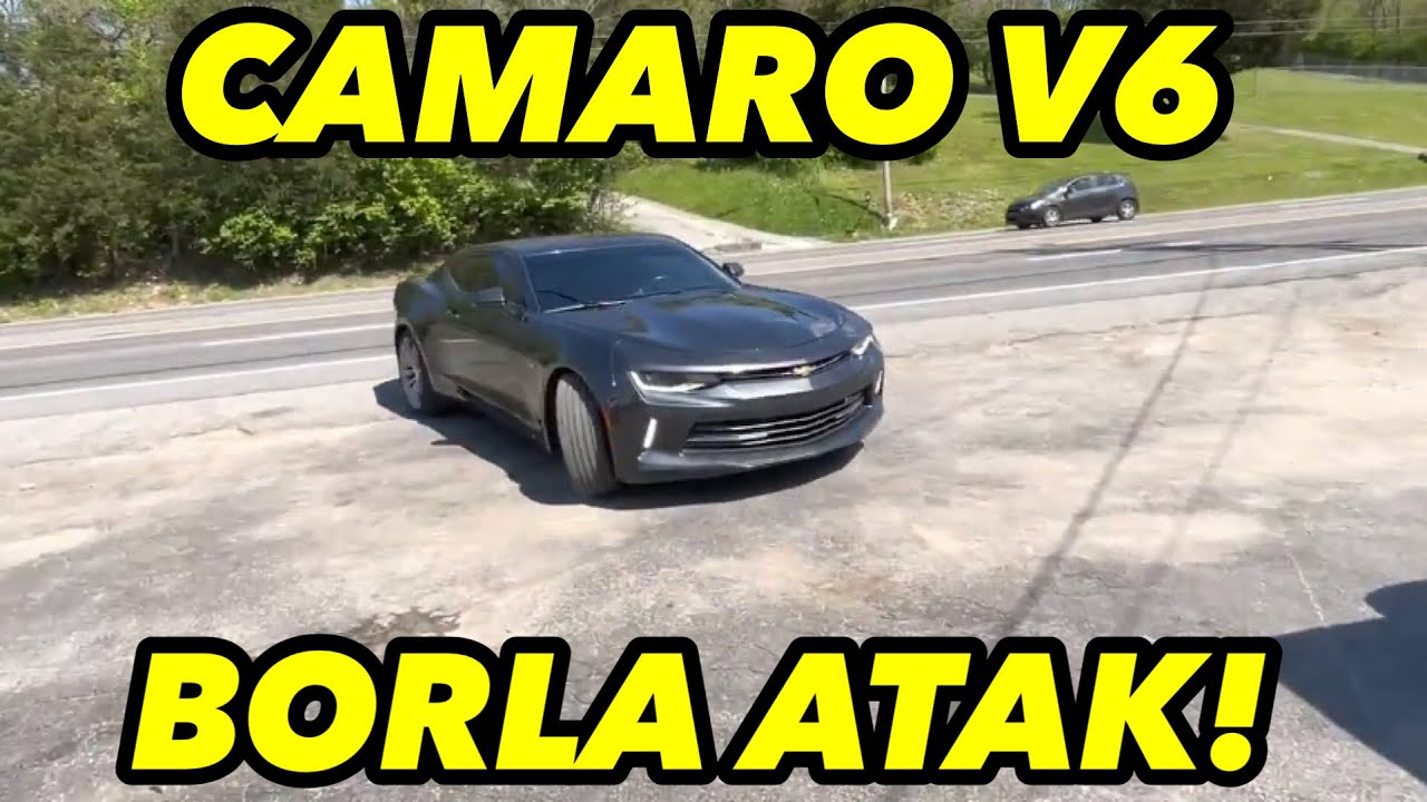 2018 Chevy Camaro RS V6 DUAL EXHAUST w/ BORLA ATAK!