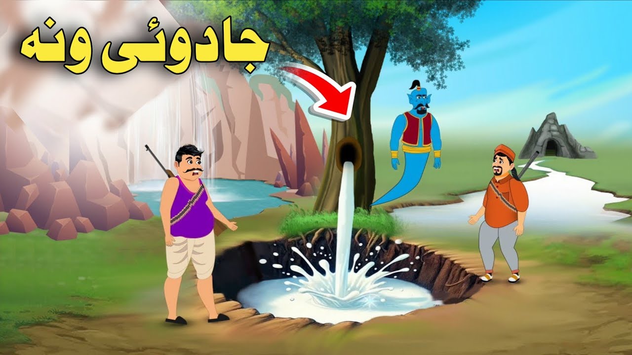 Jadui Wana| Pashto Cartoon Kahani| Pashto Cartoon 2025| Khan Cartoon Pashto