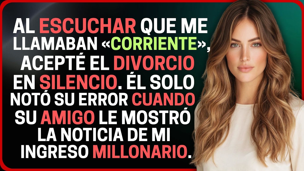 Mi marido les dijo a sus amigos que yo era demasiado común para él; el valor de mi empresa demostró