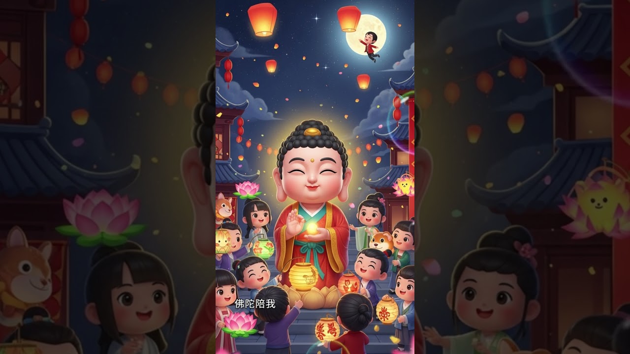 🌕 《 祝福在人間圍繞》元宵夜，把祝福送給你｜佛陀陪我們過元宵
