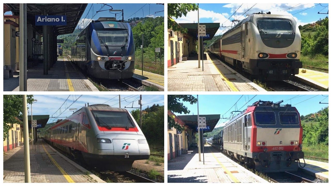 Treni ordinari e straordinari alla stazione di Ariano Irpino!