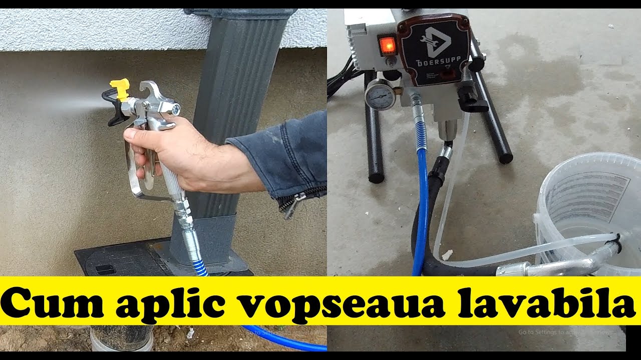 Pompa De Vopsit Airless 1800W | 3L/Min