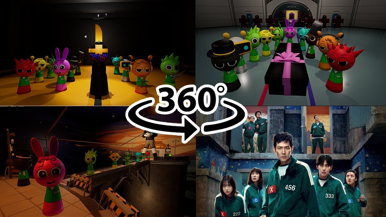 Squid Game 3: You Rise from the Coffin as Player 456 (VR 360)