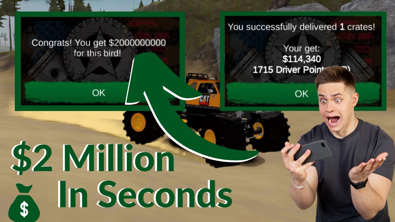Offroad Outlaws - 3 новых денежных карты. 2 миллиона долларов за 5 минут!