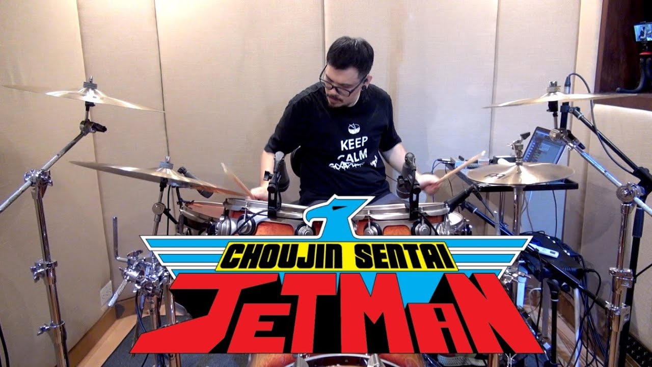 CHOUJIN SENTAI JETMAN (鳥人戦隊ジェットマン) | ขบวนการวิหคสายฟ้า เจ็ทแมน | DRUM COVER
