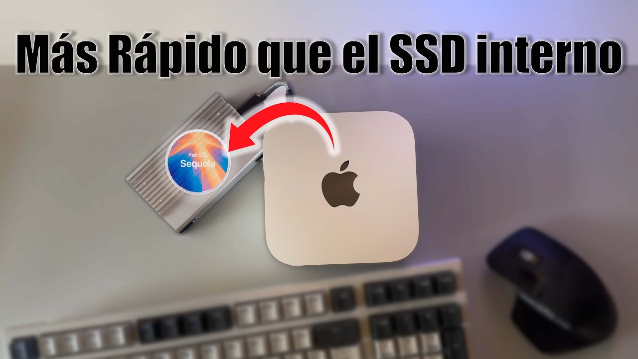 Mac Mini M4 : La Guía DEFINITIVA y más FÁCIL para INSTALAR macOS en  SSD EXTERNO.