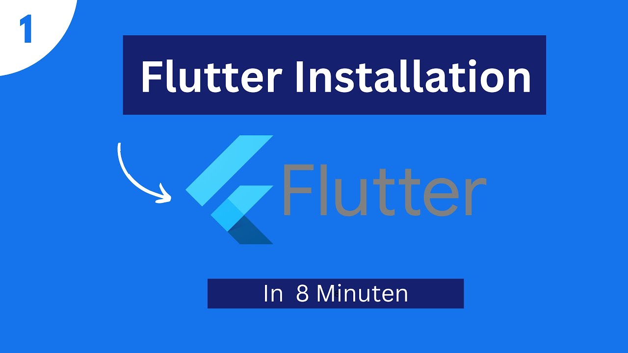 Mobile App Entwicklung mit Flutter #1 - Flutter Installation