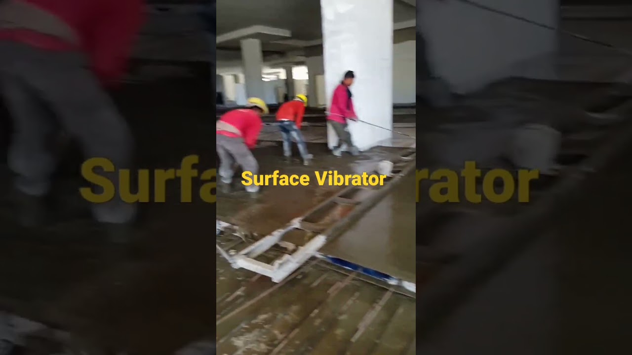 How to surface vibrator used during Flooring time...