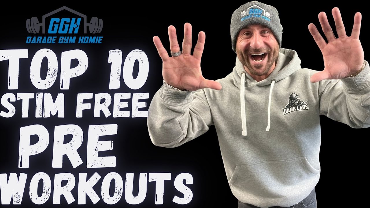 TOP 10 STIM FREE PRE WORKOUTS 2022 | Best Non Stim PUMP Preworkout