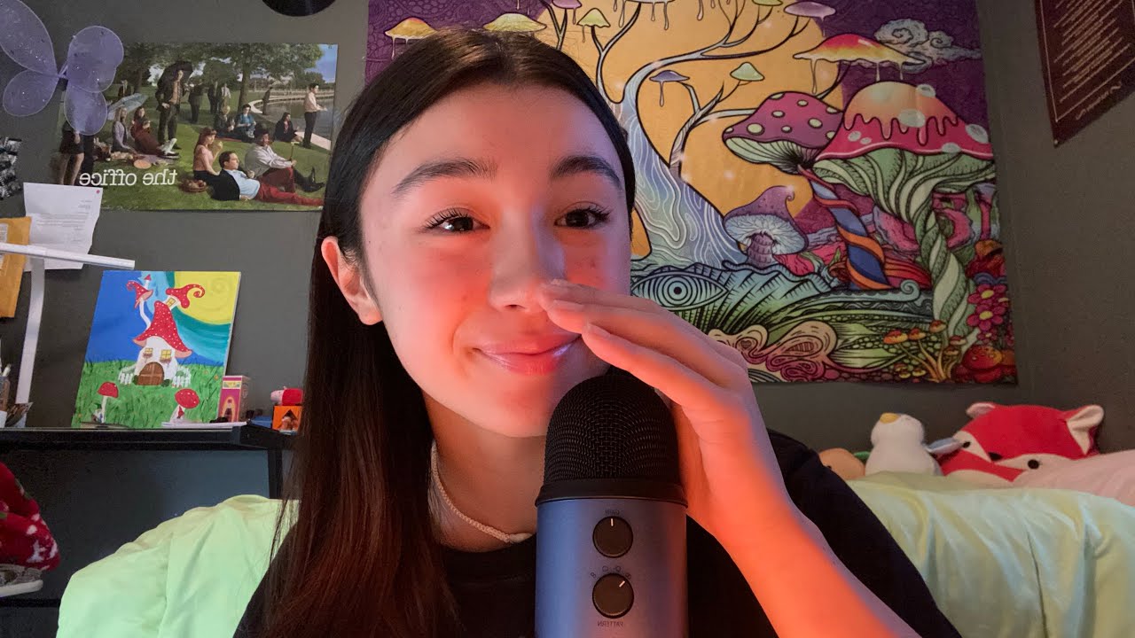 ASMR whispered ramble☺️