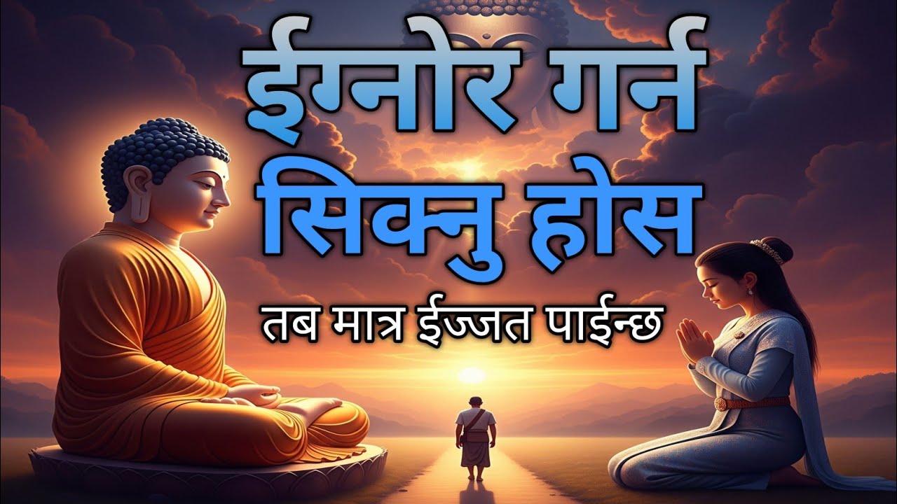 Ignore गर्न सिक्नु होस।aatmabiswas kasri banne.