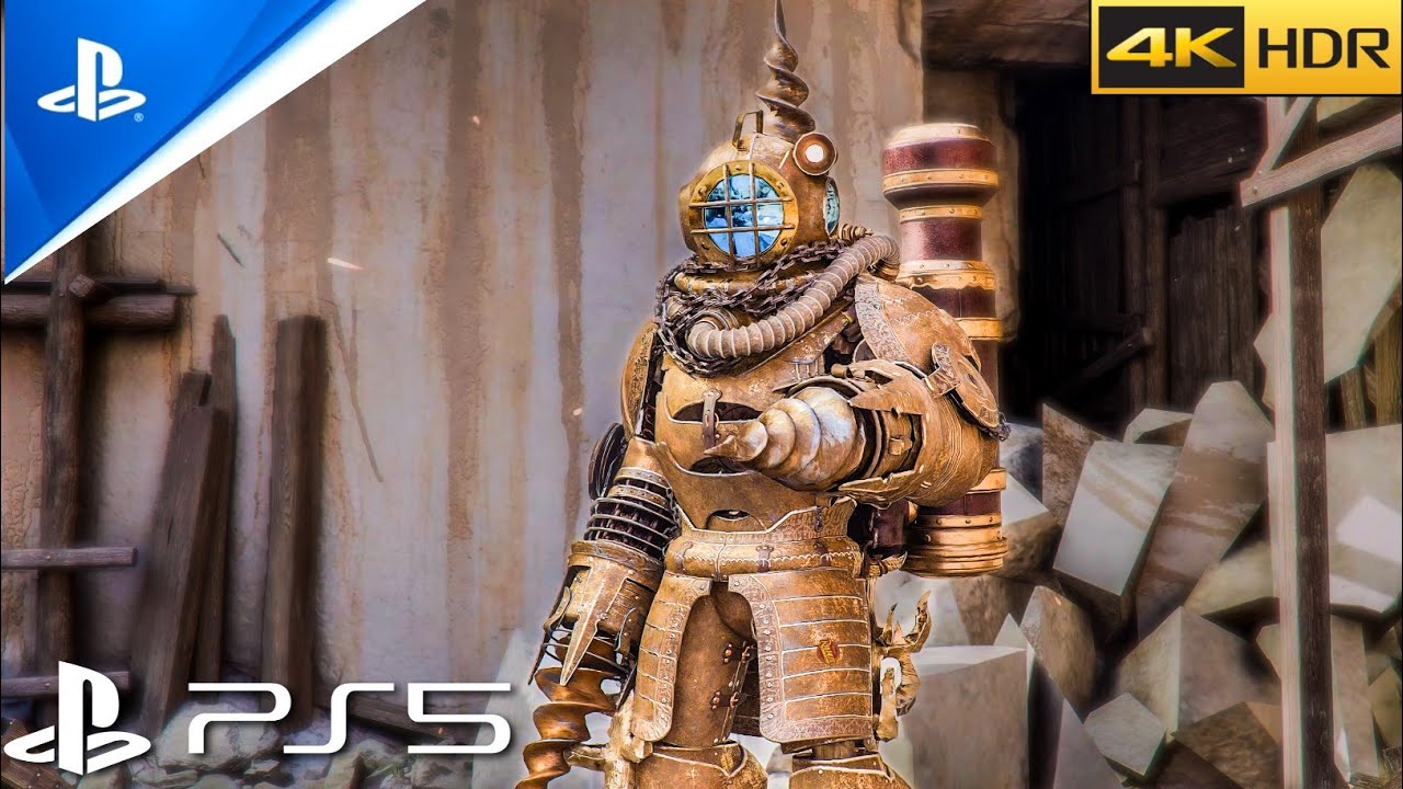 EXCAVATRON Boss Fight -(PS5) Crimson Desert Gameplay - 4k 60FPS HDR Ray Tracing | No Commentary