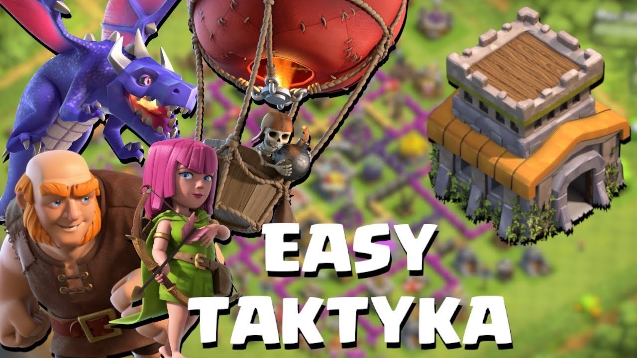 TAKTYKA NA CW/CWL/FARMA DE DLA TH8 - SMOKI !!! | CLASH OF CLANS