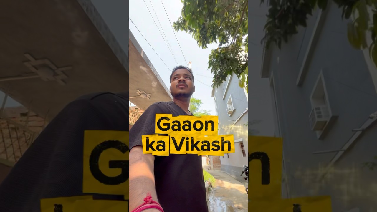 Gaaon ka Vikash😍🥳 #shorts #vlog #minivlog 183