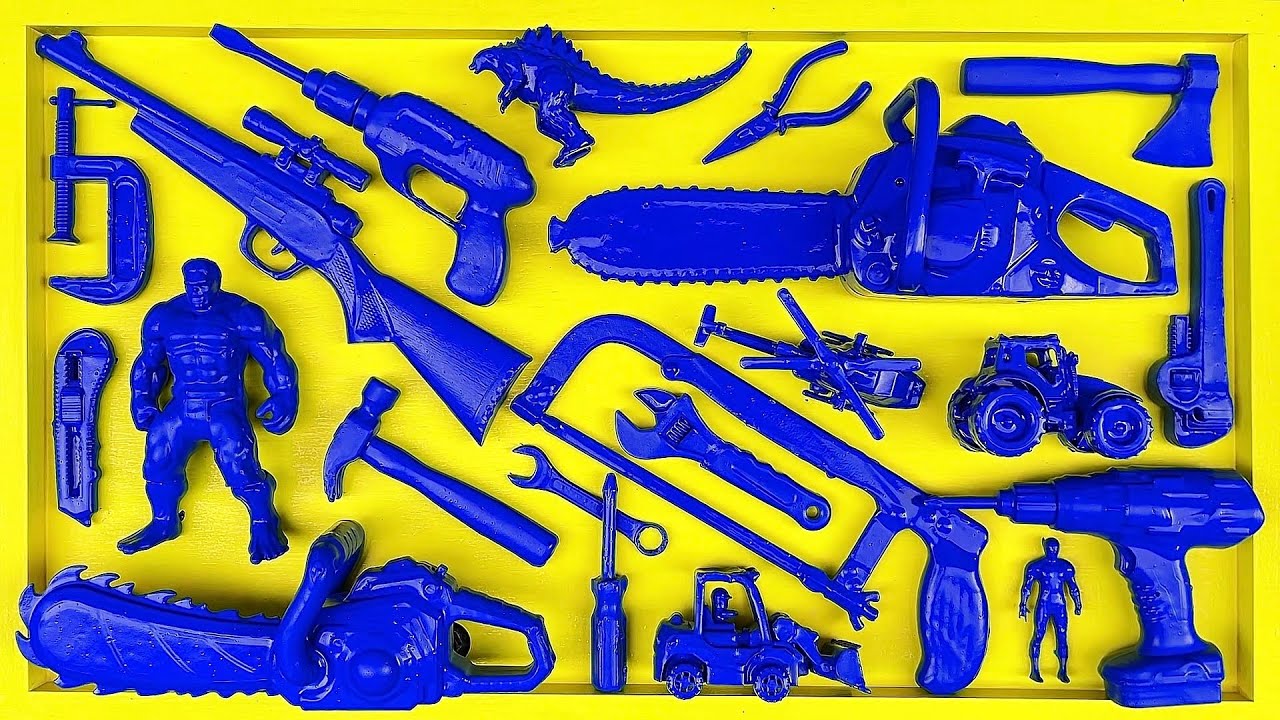 Cleaning Repair Tools, Electric Drill and Saw, Hammer, Chainsaw, Screwdriver, Pliers, Hacksaw, Axe