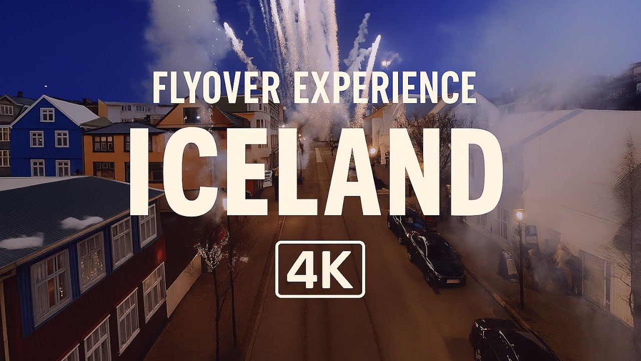 Las Vegas Flyover Experience - Iceland 4K