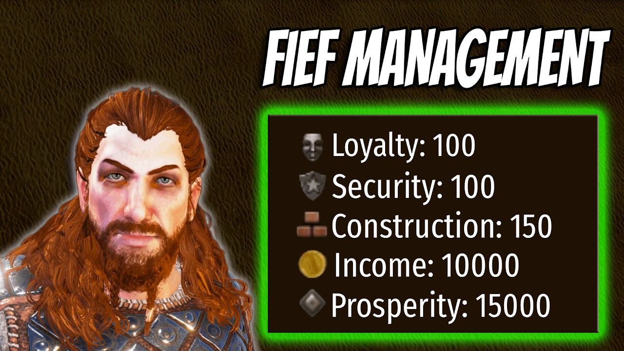 The ULTIMATE GUIDE to TOWN/CASTLE MANAGEMENT! - Mount and Blade Bannerlord War Sails Guide