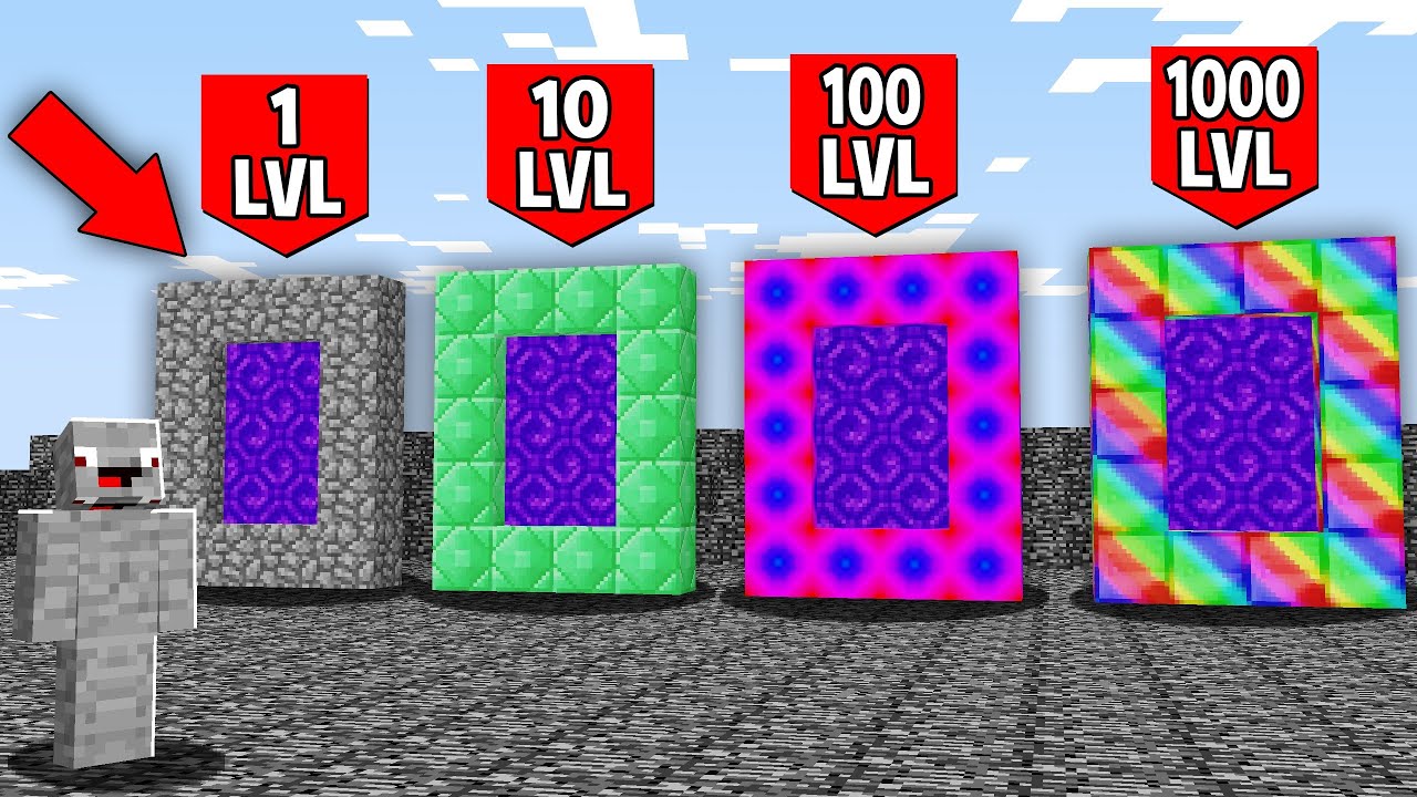 Wähle nicht das FALSCHE Lucky Block Portal, Alphastein 😮