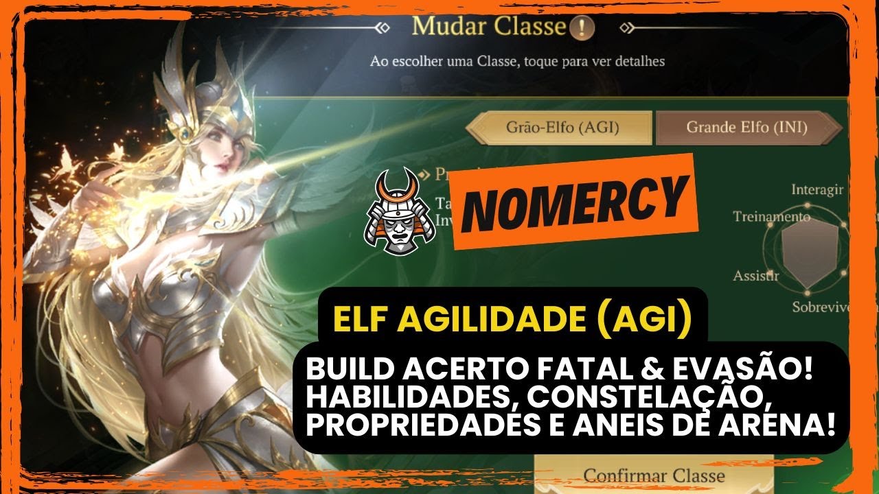 🔥MU DARK EPOCH: ELF AGI - Build Acerto Fatal & Evasão | Nova Classe META!?