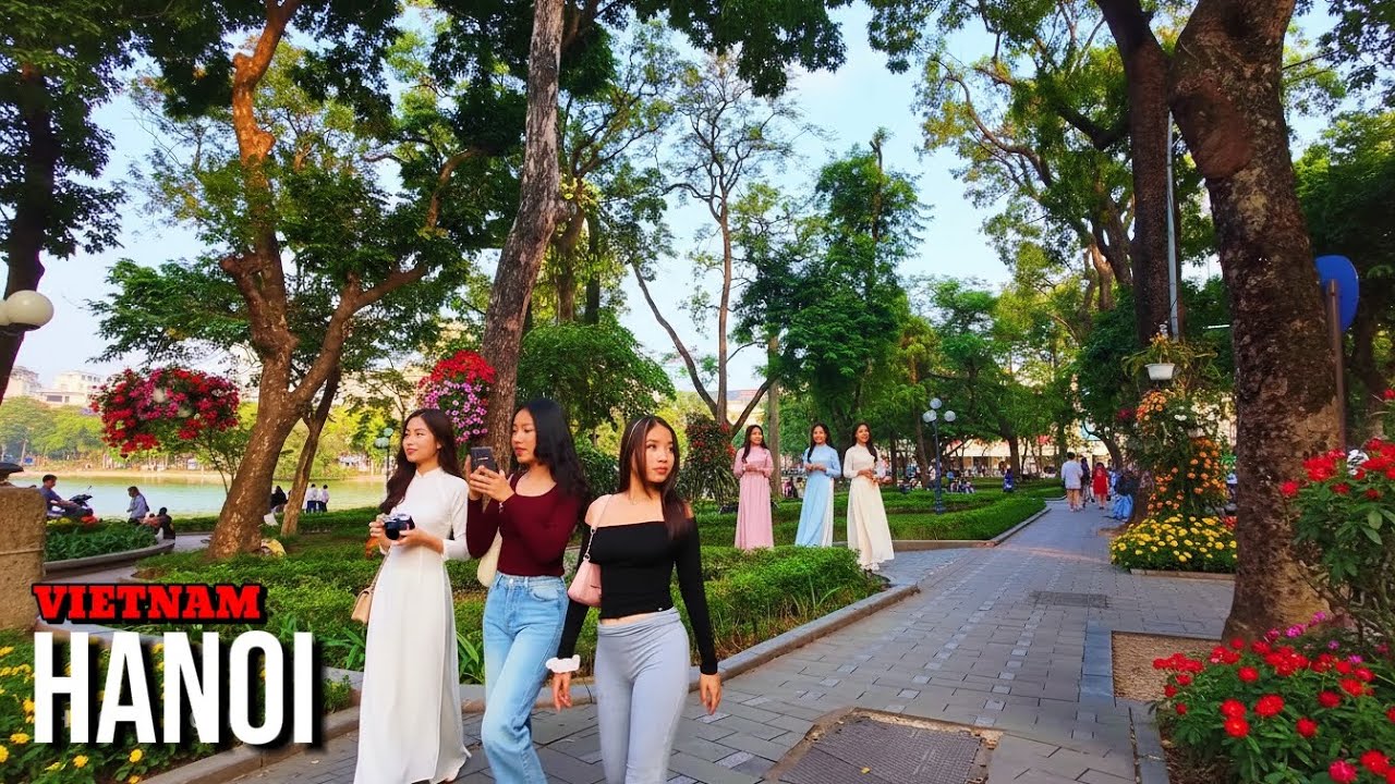 Ханой, каким вы его еще никогда не видели 🇻🇳 Прогулка по Вьетнаму 4К