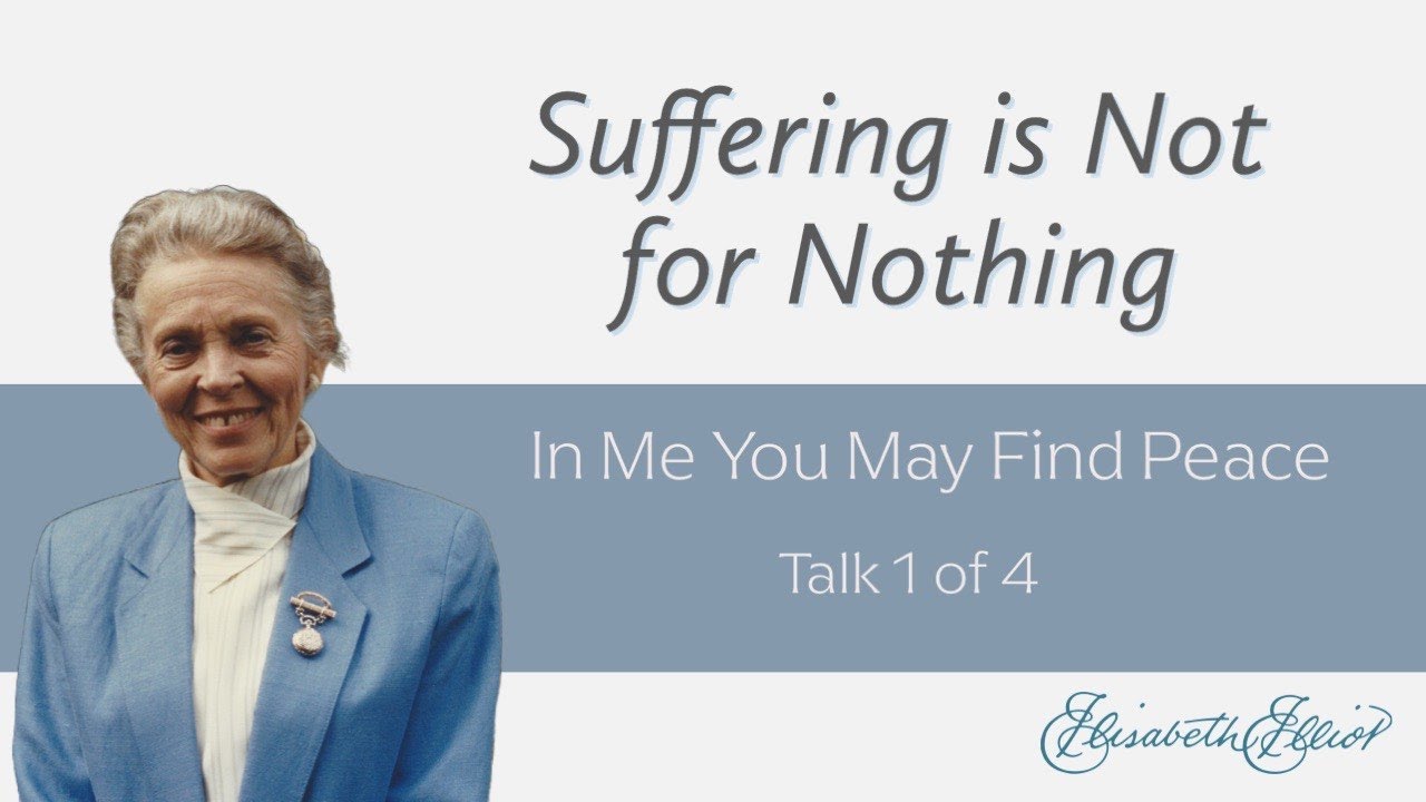 Suffering is Not for Nothing | 
