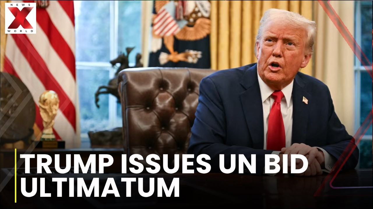 Trump Issues Ultimatum to Palestinians Over UN Leadership Bid Controversy | NewsX World
