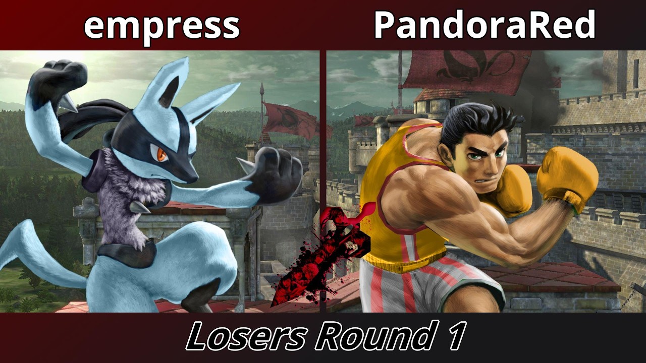 Castle Siege 112 - Losers Round 1 - empress (Lucario) vs PandoraRed (Little Mac)