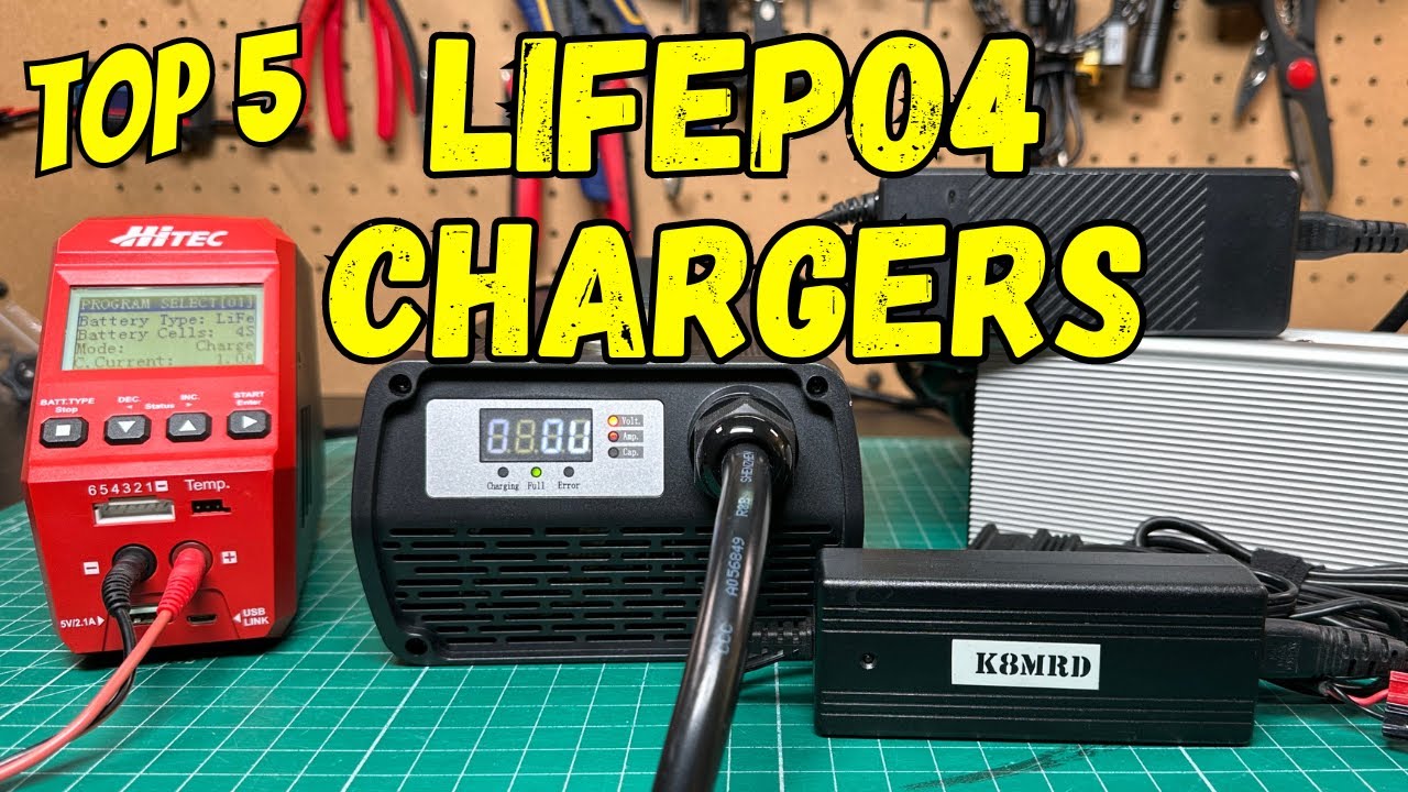 Пять лучших зарядных устройств для аккумуляторов LiFePO4!