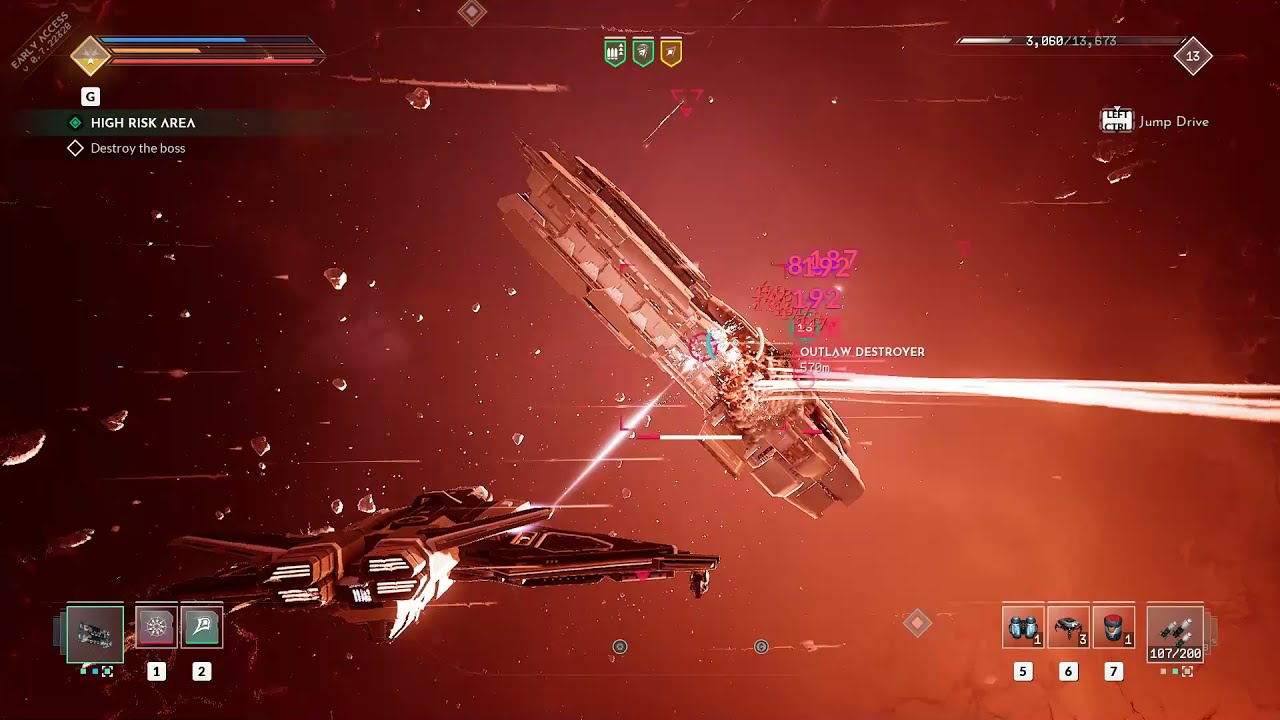 Outlaw Destroyer Boss - Everspace 2