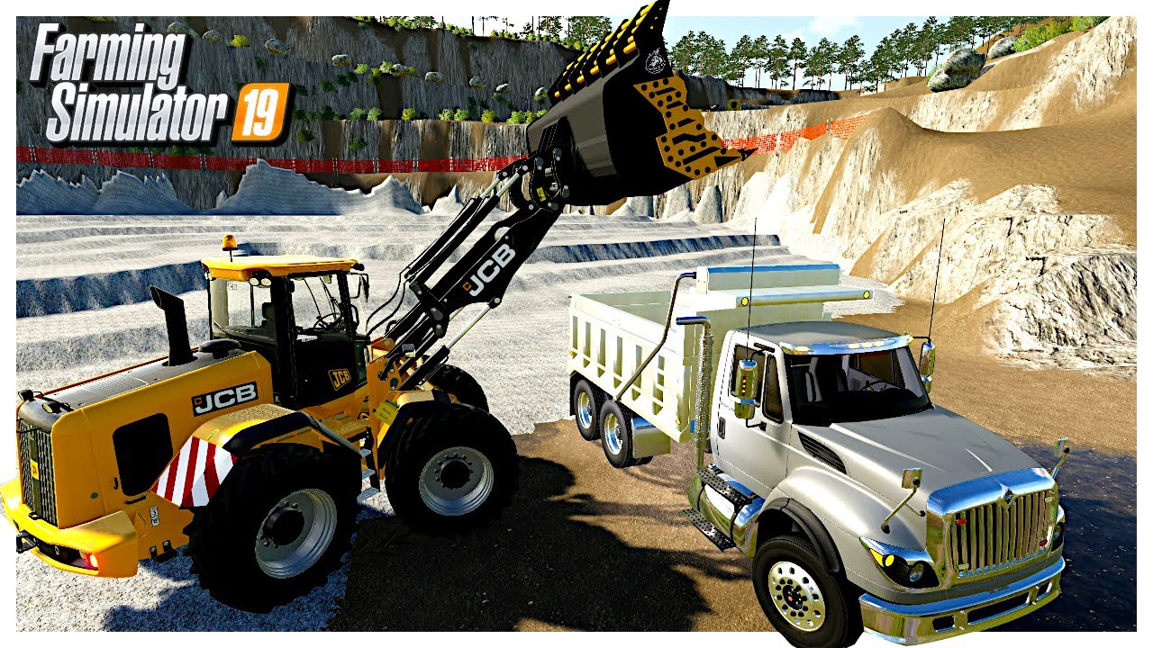 MINING MONEY, HUGE OPEN PIT MINING | Farming Simulator 19