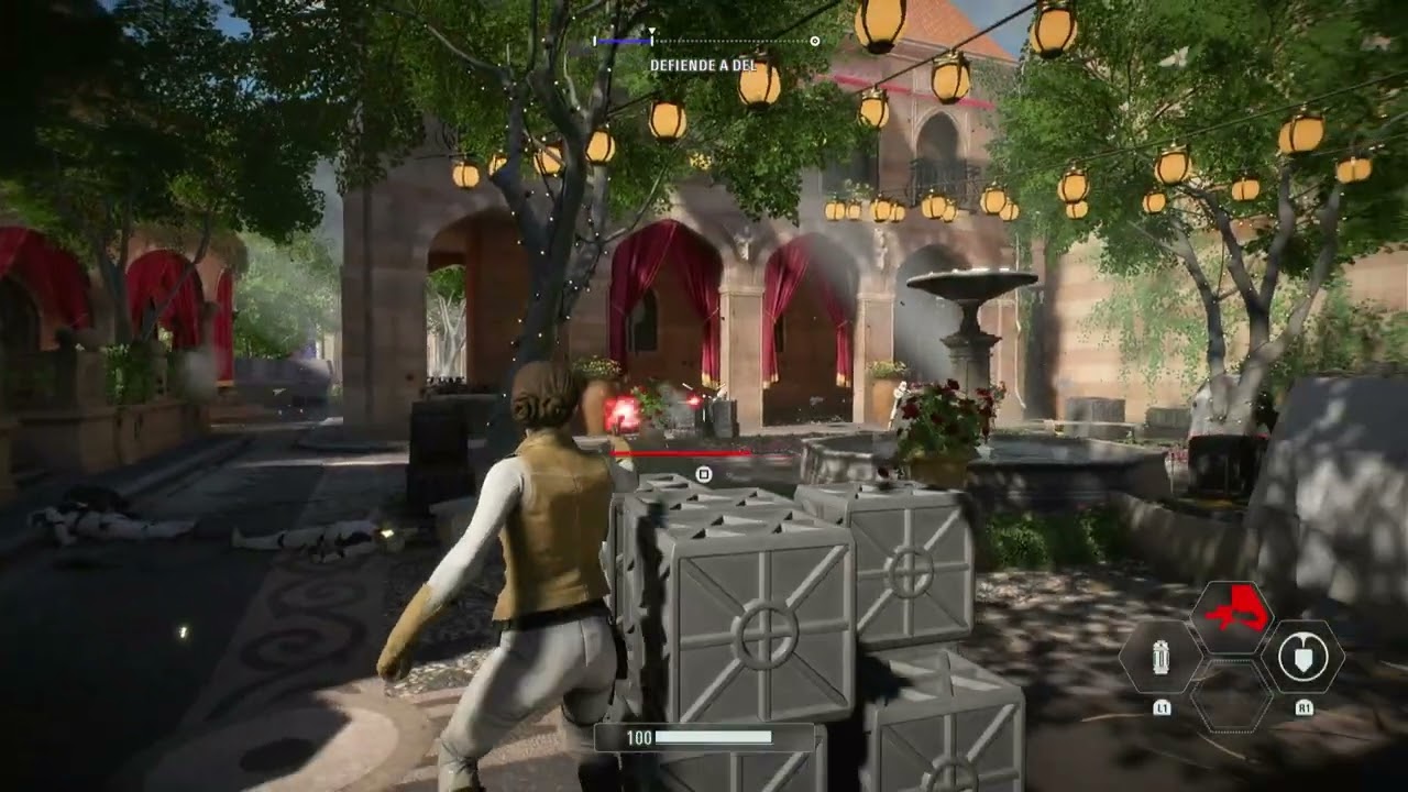 (PS5) STAR WARS Battlefront II Historia principal 7 Theed [4K HDR 60fps]🔴