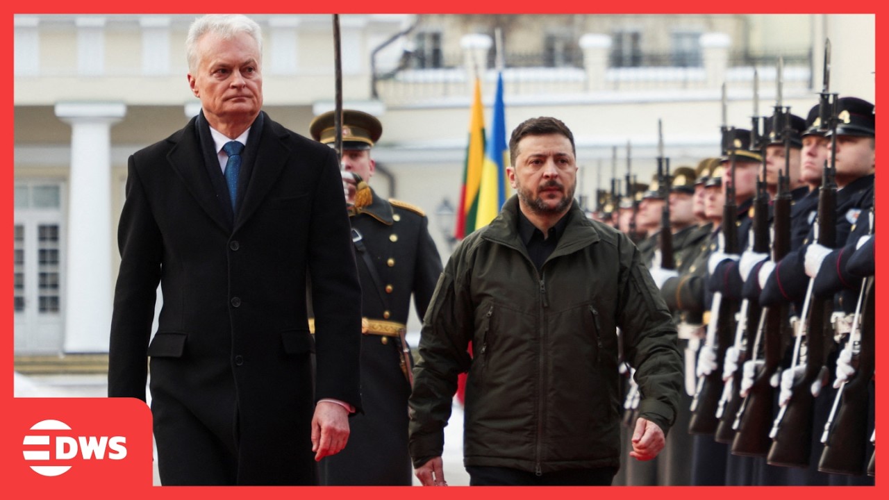 Срочная новость: Президент Зеленский срочно посетил Литву и Польшу на фоне российских атак | AC1Z